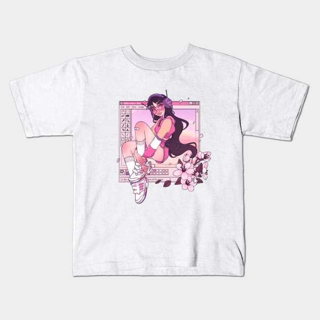 Sailor Mars Ms Paint Kids T-Shirt by soniastegemann